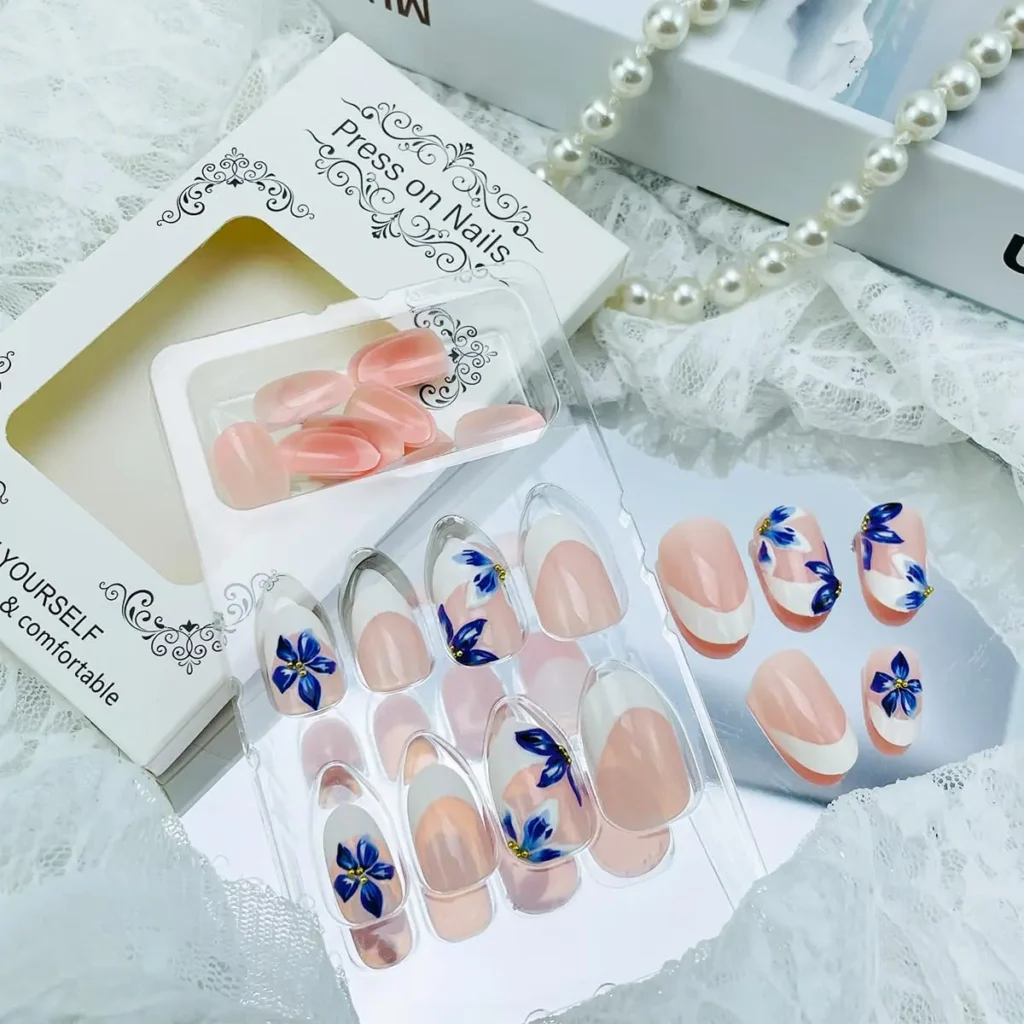 Best 3D Flower French Tip Nails Under $8 Summer