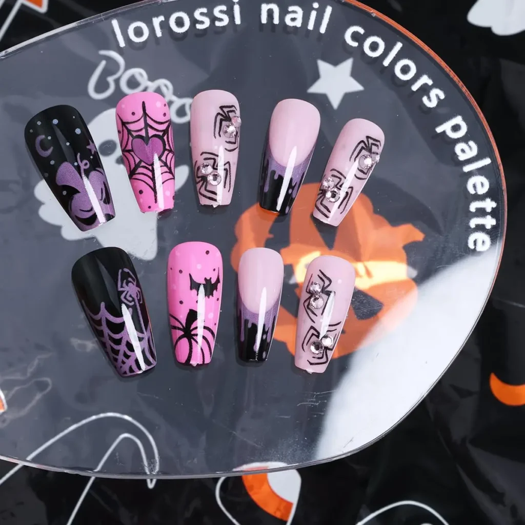 Best Halloween Press On Nails Under $6 Spooky Cute