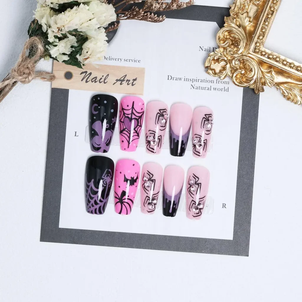 Best Halloween Press On Nails Under $6 Spooky Cute